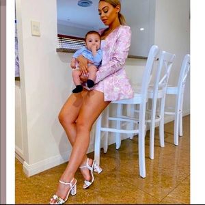 Mady Metallic Suit Set
